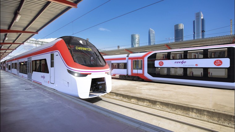 High-Capacity commuter trains for Renfe 