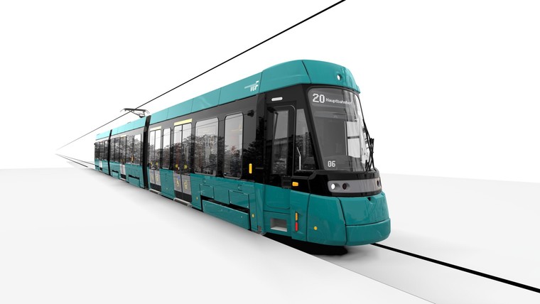 Citadis trams for Frankfurt, Germany