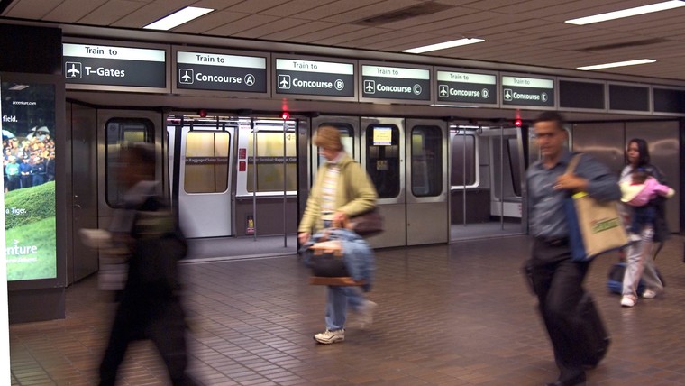 Innovia APM system at Hartsfield-Jackson Atlanta International Airport