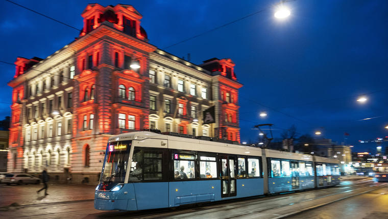 Tramway Citadis Classic pour Göteborg, Suède