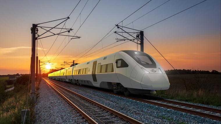 Avelia Stream high-speed train for SJ in Sweden 