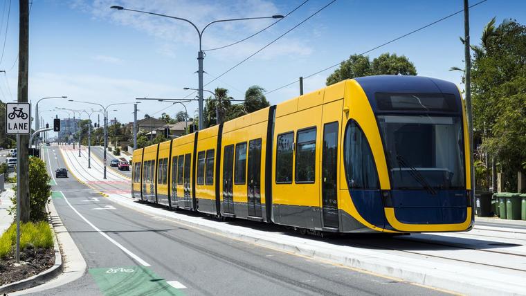 Maintenance intégrale des tramways Flexity à Gold Coast, en Australie 