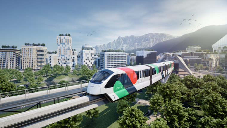 Solution Innovia monorail, Santiago De Los Caballeros, République dominicaine