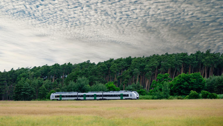 Coradia Continental™ train à batterie BEMU pour l'autorité de transport de Mittelsachsen, Allemagne 