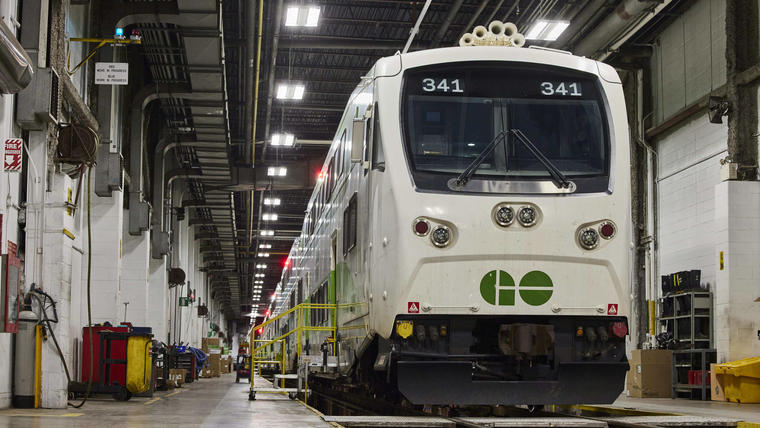 Manual operation and maintenance for GO Transit, Canada