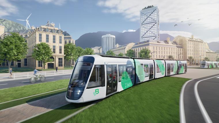 Technologie à batterie pour tramways