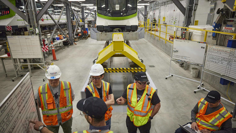 Automated operation and maintenance for Montreal Réseau express métropolitain (REM), Canada
