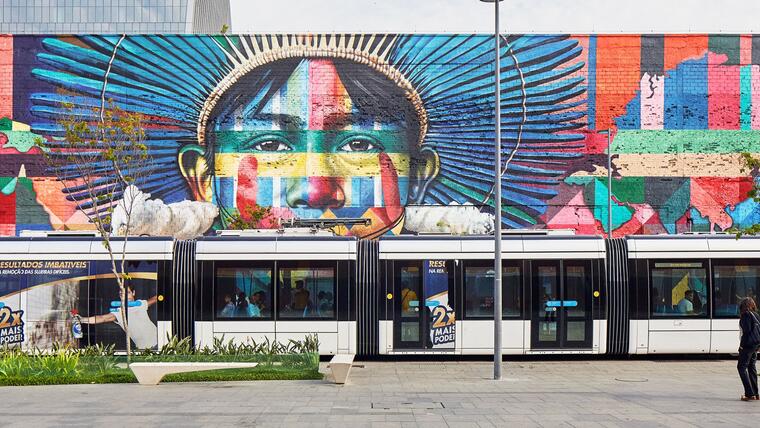 Citadis tram Rio Parada dos Museus