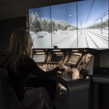 Driving simulator, Belfort, France © Alstom / Pascal Aimar