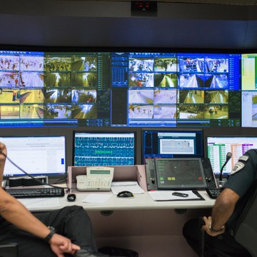 Operational Control Center of Sao Paulo metro, Brazil