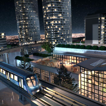 Axonis : the optimised integrated metro system