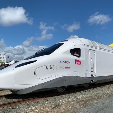 TGV M reveal in La Rochelle