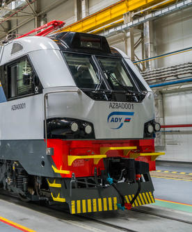 Copyright Alstom | Nurbek Zhantileu Prima T8 "AZ8A" Freight locomotive