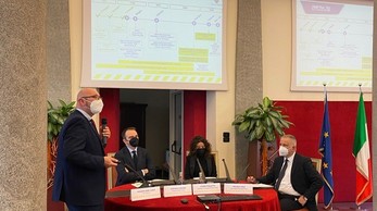 Press conference - Signature metro Torino Line 1