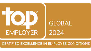 top EMPLOYER GLOBAL 2024 - CERTIFIED EXCELLENCE IN EMPLOYEE CONDITIONS