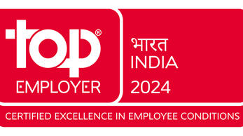 top EMPLOYER India 2024 - CERTIFIED EXCELLENCE IN EMPLOYEE CONDITIONS