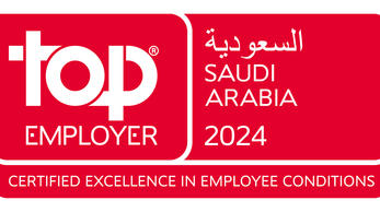 top EMPLOYER SAUDI ARABIA 2024 - CERTIFIED EXCELLENCE IN EMPLOYEE CONDITIONS
