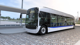 Bus électriques Aptis © Alstom Design & Styling