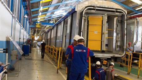 Chennai Metro Production – first train – Lapa site – Sao-Paulo - Brazil – April