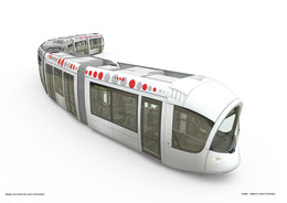 Provisional design for Citadis SYTRAL tram