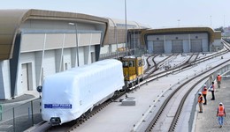 Alstom delivers first Dubai metro trainset on time