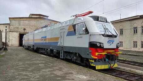 Alstom delivers the first freight locomotive to Azerbaijan 