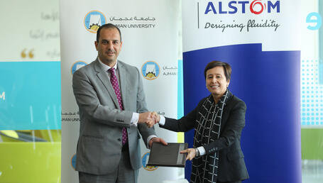 Alstom signs MOU with Ajman University
