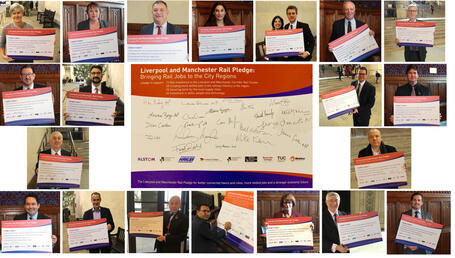 Members of Parliament pledge to support investment in rail for Liverpool and Manchester corridor