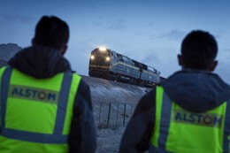 Last testing of the Alstom’s ITCS system before opening of a new station