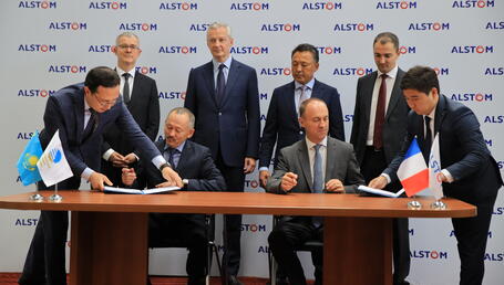 Memorandum of Understanding with Kazakhstan Railways