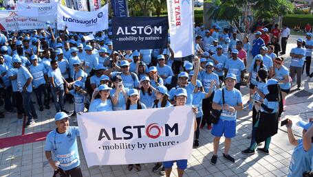 Alstom Diabetes Walk UAE