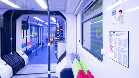 RER NG vue intérieure