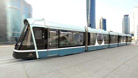Lusail tramway integration view
