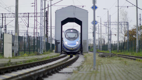 Alstom Train Scanner in Poland