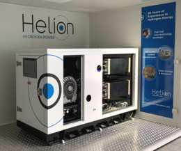 Système pile à combustible FC Rack™ Helion Hydrogen Power