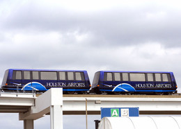 ALSTOM Innovia APM system at Houston International Airport