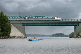 Pendolino train - Mariánské Lázně, Czech Republic