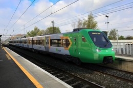 DART (Irish Rail) exterior view in station design image