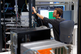 Alstom signalling teams in Charleroi