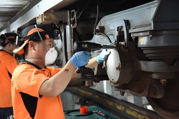 Alstom’s SHBRT joint venture will provide whole life-cycle maintenance service for 204 Movia metro cars on Shanghai’s Line 12. ©SHBRT