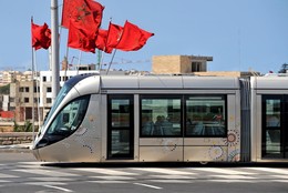 Profile view of the tramway Citadis in Rabat, Morocco.jpg