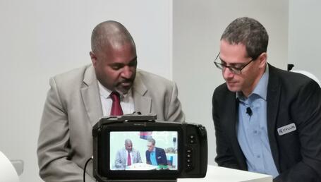 Eddy Thesee and Amir Levinthal at InnoTrans 2022