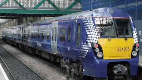 ScotRail’s Class 334 sits at Edinburgh 