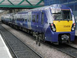 ScotRail’s Class 334 sits at Edinburgh 