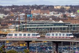 Alstom Innovia at Newark airport