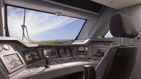 DART+ X'Trapolis driver's cabin