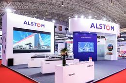 Modern Railways 2023 Alstom booth