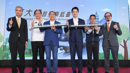 CTCI Chairman YangNew Taipei City CommissionerNew Taipei City MayorTaipei City MayorTaipei City DORTS CommissionerAlstom Toby Tiberghien