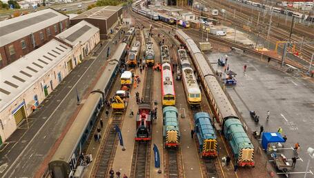 Polmadie 150 Train Depot