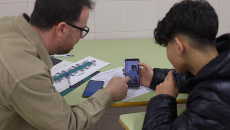 Alstom and Barcelona Tram CSR Project (Copyright Fundación Exit)